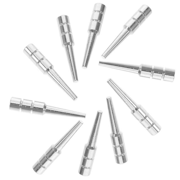 10pcs Metal Cribbage Board Pegs for Desktop Scoring Table Cards Game with Multifunctional Score Pegs and Crib Pins