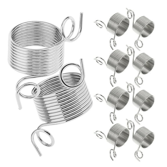 10 Pcs Crochet Hook Hooks Needles Finger Cot Stainless Steel Retractor