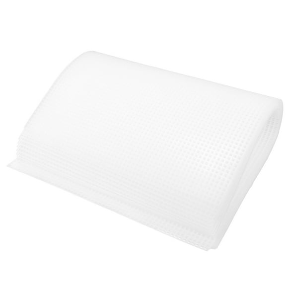 10 Pcs Crochet Hook Knitting and Crochet Projects Bookmarker Table Coasters Large Hole Grid White Student