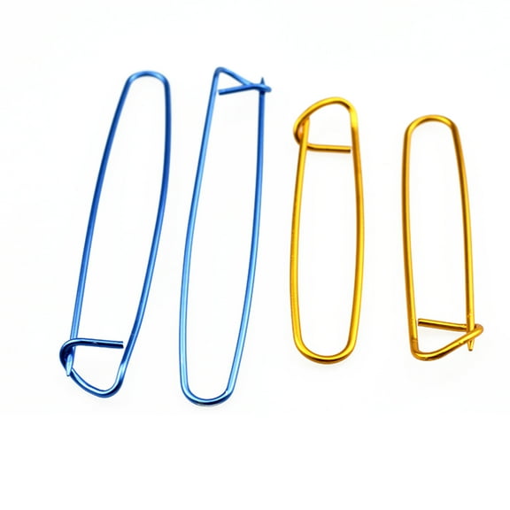 LITINKIMI Holds Stitches Yarn Stitch Holder Aluminum Alloy 10Pcs Assorted Color