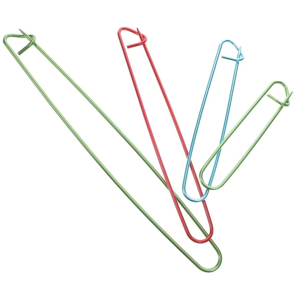 ifundom 10pcs Locking Markers Clips for Knitting, Crochet, Needlework, and Craft Projects Accessories