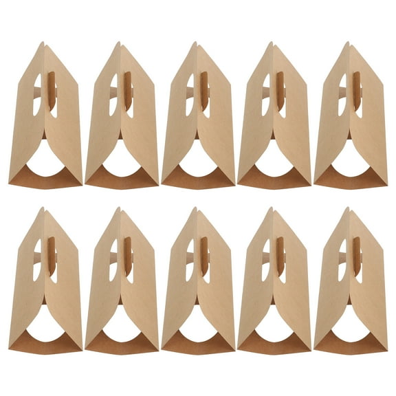 Portable Foldable Coffee Cup Holder with Handle for Home Made from Paper Ideal for Hot or Cold