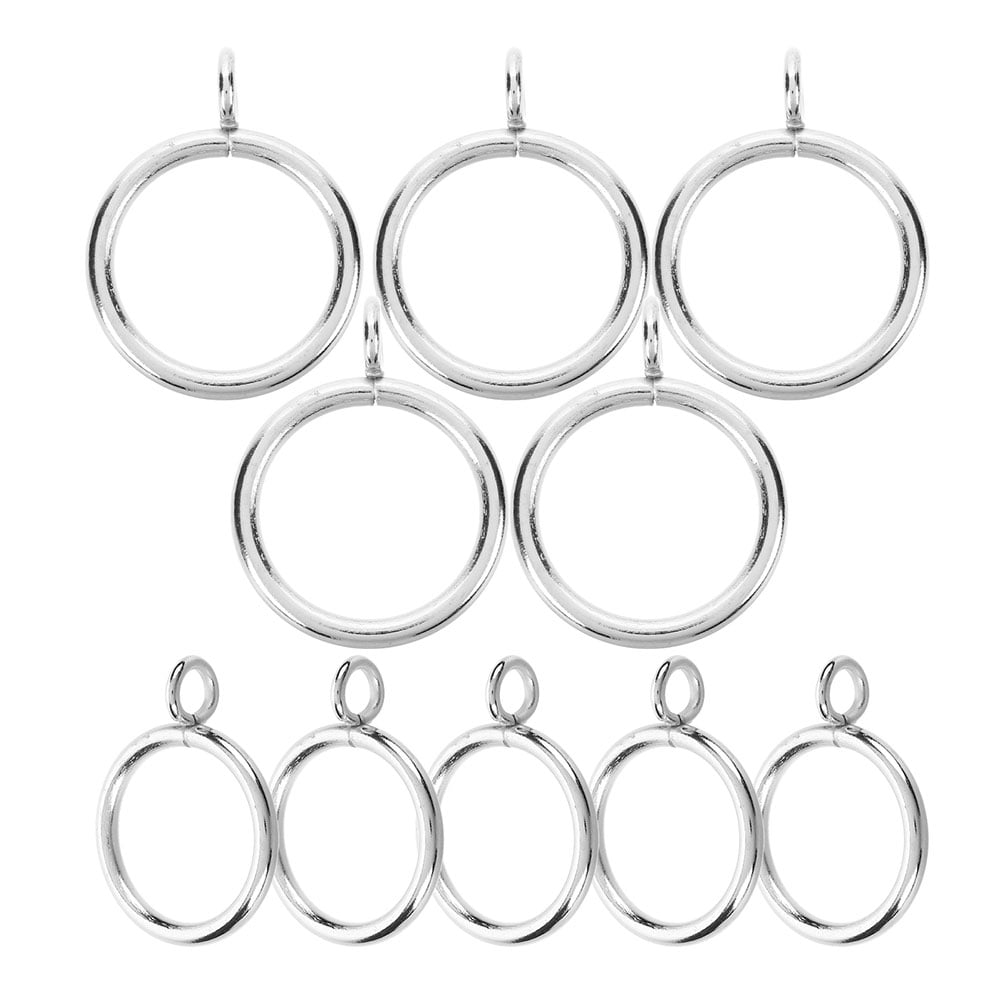 10 Pcs Gable Boxes Jumbo Clothespins Curtain Rings with Eyelets