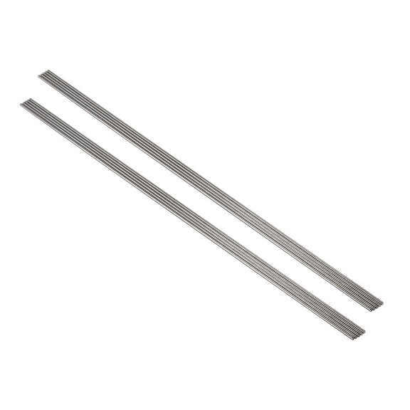 10 Pcs DIY RC Model Stainless Steel Circular Round Rod Bar 500mm x 3mm