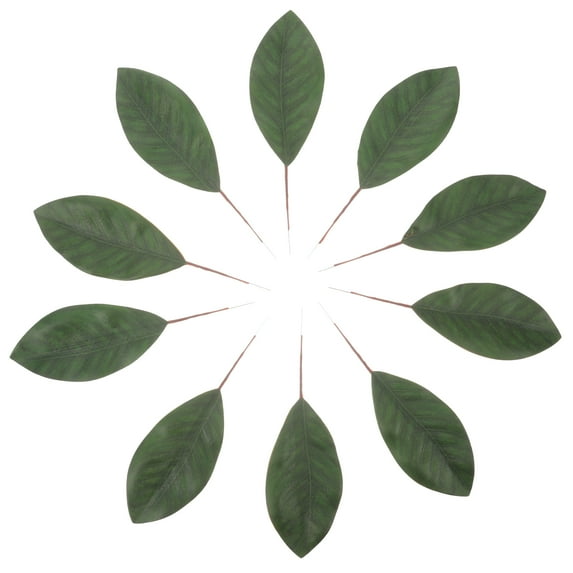 WHAMVOX 10pcs Artificial Leaves Decor Wedding Single Elegant Leaf Floral Arrangement Accessory