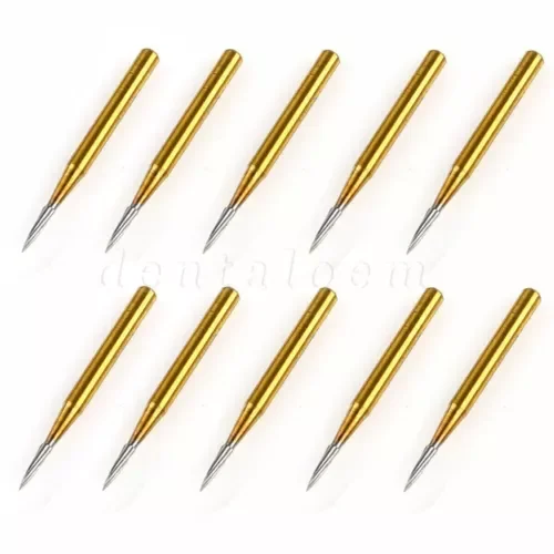 10 Pcs Dental Tungsten Carbide Trimming & Finishing Burs Drill Smooth Fg 7901