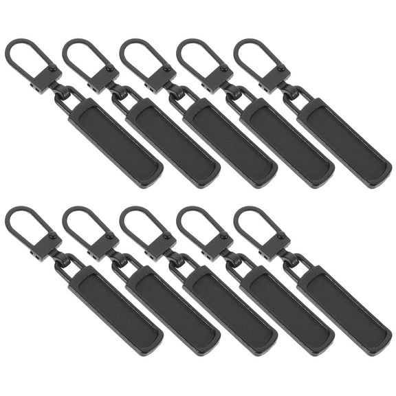 10 Pcs Detachable Zipper Pull Puller for Boots Replacement Kit Slider Sliders Jacket Pulls Clothing Clothes