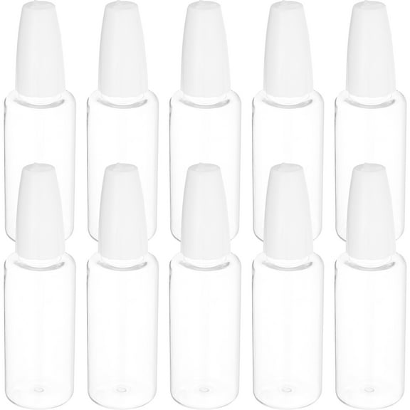 FONDOTIN 10Pcs Needle Tip Squeeze Bottles for Lubricating Oil Precise Applicator