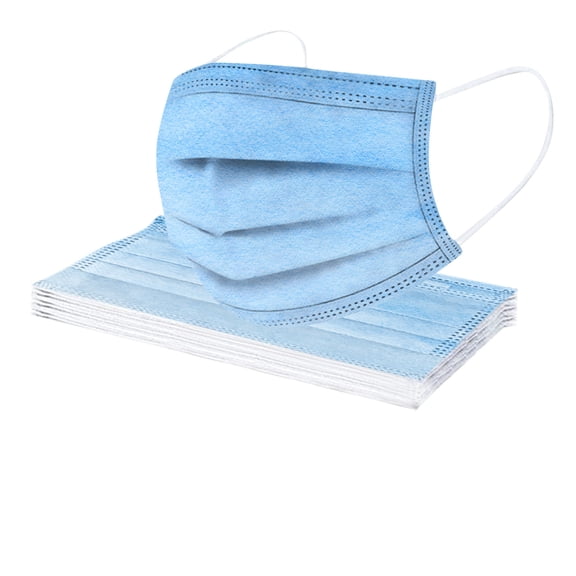 10 Pcs Disposable Face Masks,Disposable Masks,3 Ply ProtectFace Masks