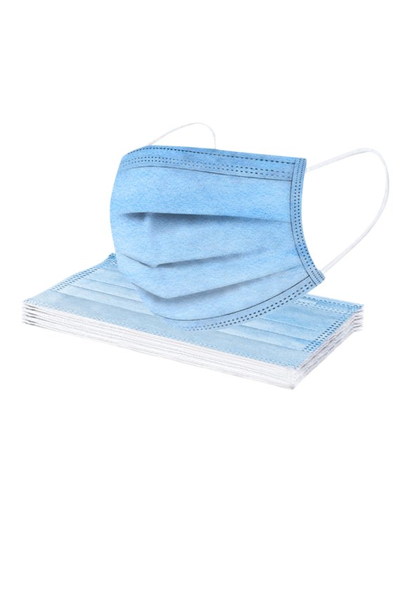 10 Pcs Disposable Face Masks,Disposable Masks,3 Ply ProtectFace Masks