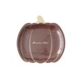 thumbnail image 1 of 10 Pcs Disposable Pumpkin Paper Plates, Cute Pumpkin Shaped Eco Serving Tray Set for Halloween Thanksgiving Dinner, Party Favors, 1 of 6