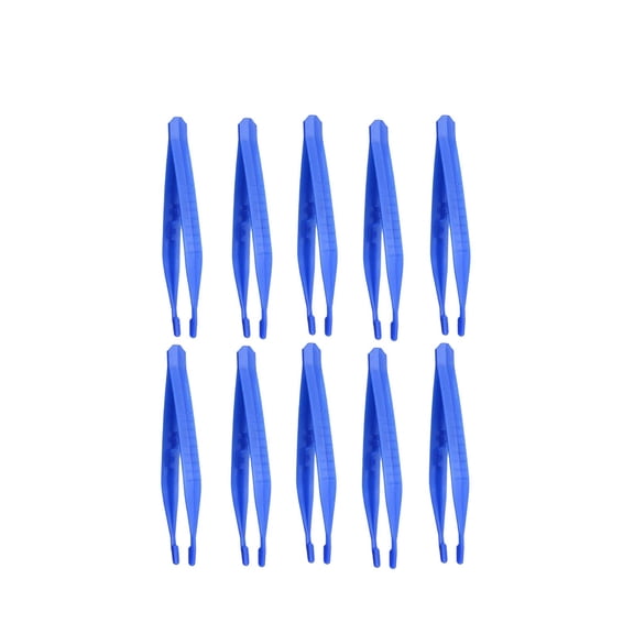 10 Pcs Disposable Small Craft Tweezers, Durable And Stable Grip For Food Handling, Ideal For Crafting Laboratory Work And Daily Household Tasks