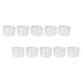 thumbnail image 1 of 10 Pcs Disposable Yogurt Cup Glass Container with Lid Clear Dessert Cups Lids Mini Containers Portable Pudding Supply Baby, 1 of 6