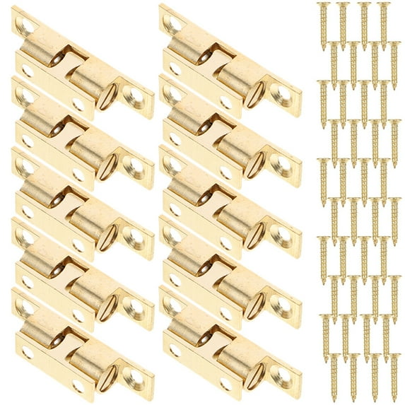 Bead Buckle Cabinet Ball Catch Door Latches Catches Replacement The Brass 10 Pcs