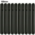 thumbnail image 1 of 10 Pcs Draw Rail Plastic Drawer Slides 180/235/298mm Draw Runners Replacement, 1 of 5