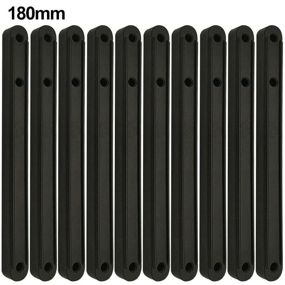 10 Pcs Drawer Slides Plastic Draw Rail 180/235/298mm Draw Runners Replacement Drawer Slide
