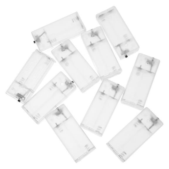 10 Pcs Elastic Belt Suspender Light String Battery Box