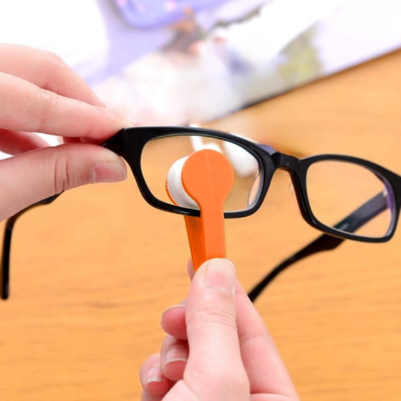 10 Pcs Eyeglass Cleaning Soft Brush Tool Mini Eyeglass Cleaner Kit Microfiber Portable Sunglasses Spectacles Cleaner Cleaning Clip