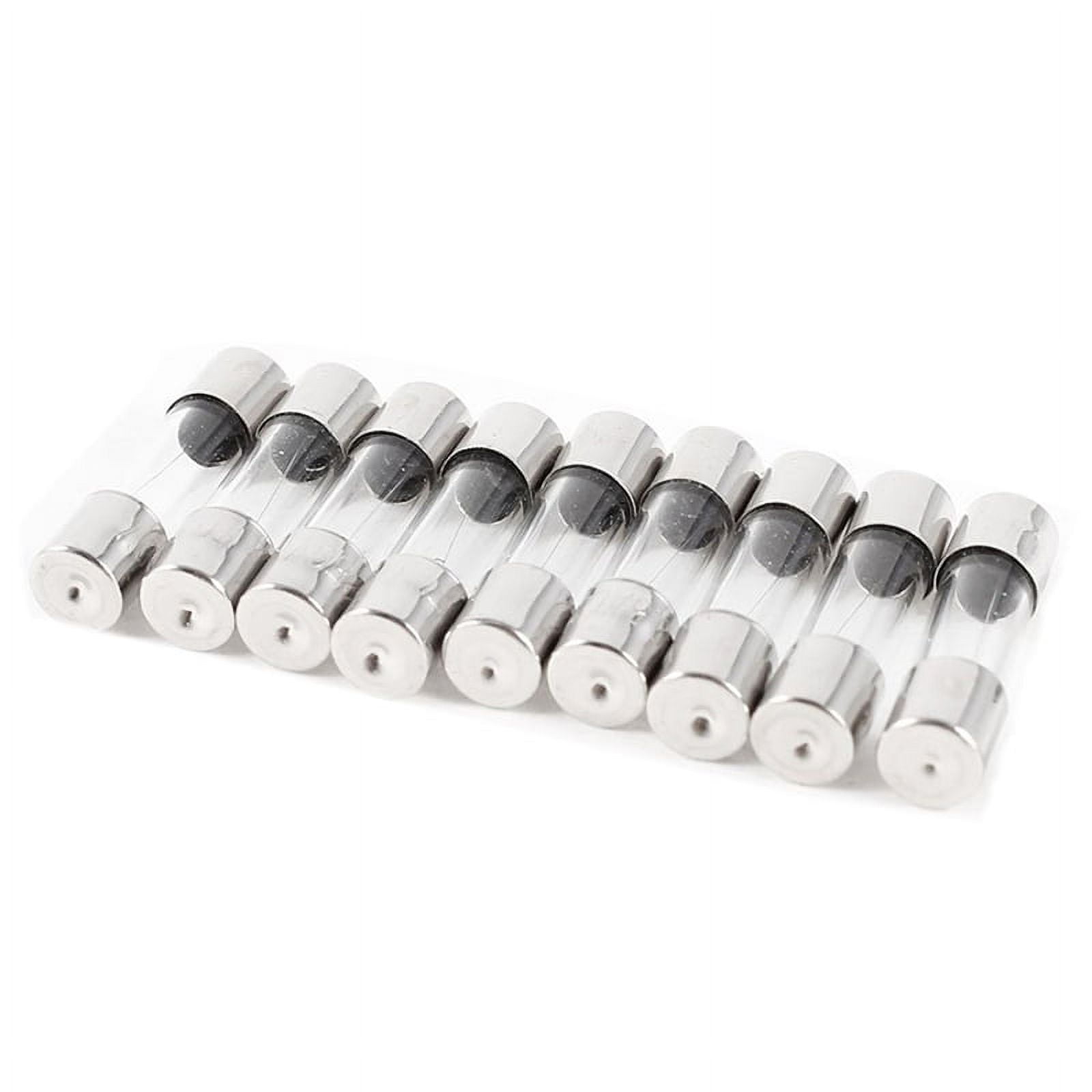 10Pcs 250V 0.5A 500mA Fast Blow Ceramic Fuses Tubes 5mm X 20mm