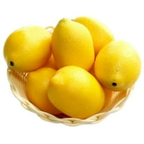 10 Pcs Faux Limes Lemons Decorative Foam Artificial Simulation Fruit Home Decor