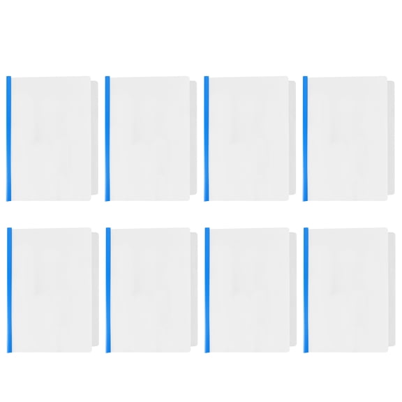 10 Pcs Bins Certificate Folder Drawer Rod Folders Document Holder