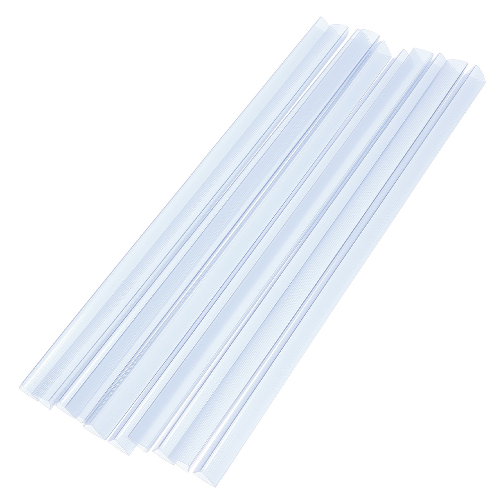 Eease 10Pcs Bookbinding Slide Binders Spine Bars Slide Grip Binding