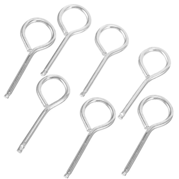 REOFLYUP Lock Pins with Seal, Iron Pin for Fire Extinguishers, 2.1x0.8x0.1In,