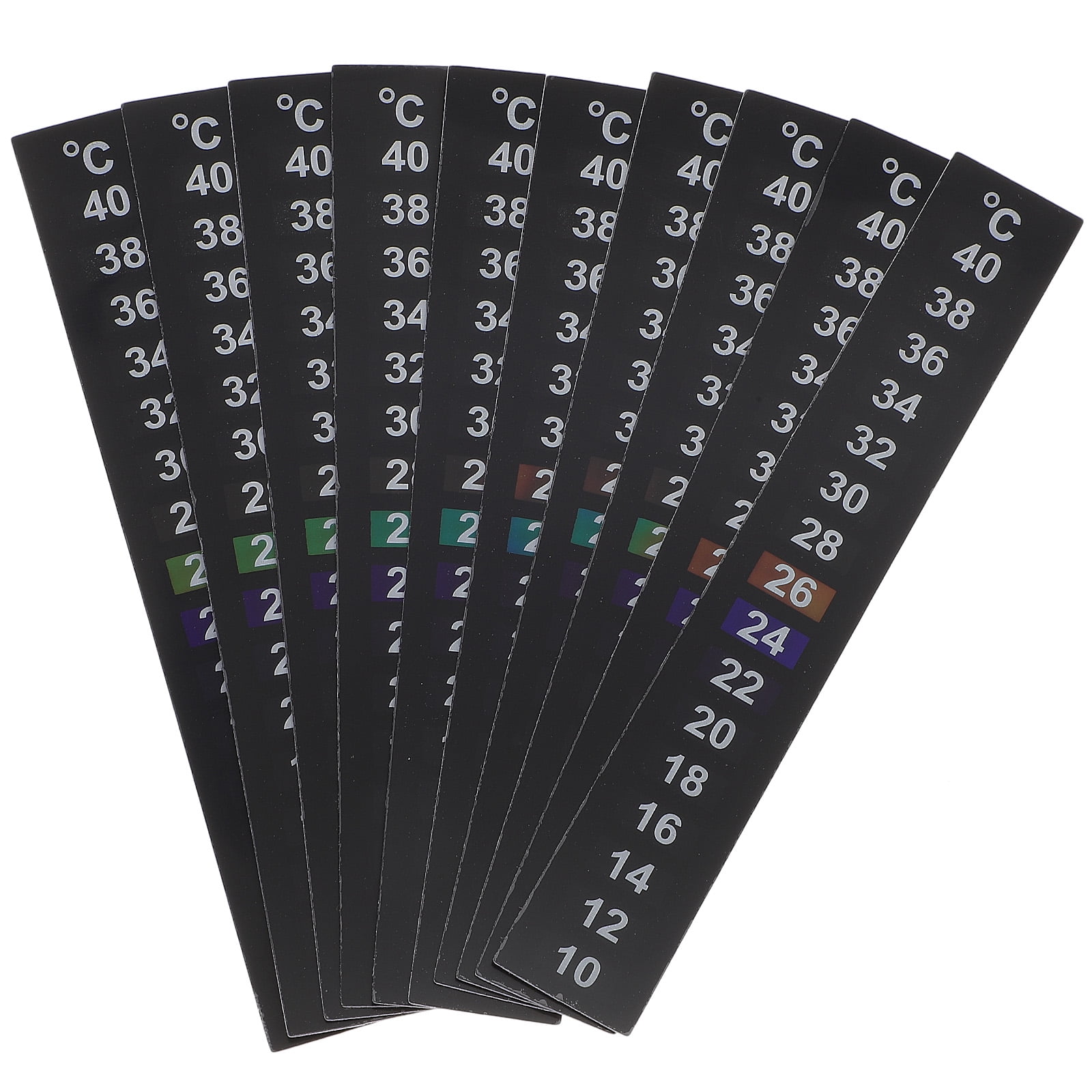 10 Pcs Fish Tank Temperature Sticker Aquarium Accessories & Equipment