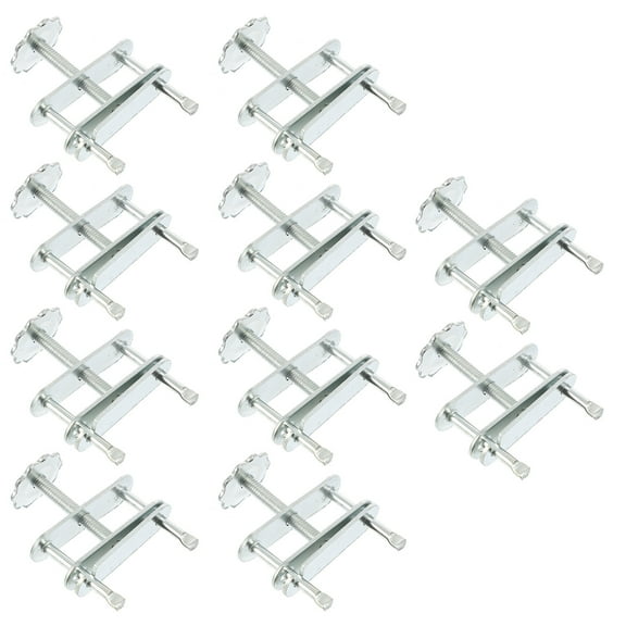 10 Pcs Flow Control Clamp Adjustable Waterproof Clip Swivel Screw Compressor