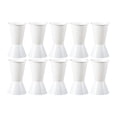 thumbnail image 1 of 10 Pcs Flower Bucket Vintage Cone Vase Arrangement Holder Sturdy PP for Desk Office Patio Decor, 1 of 9