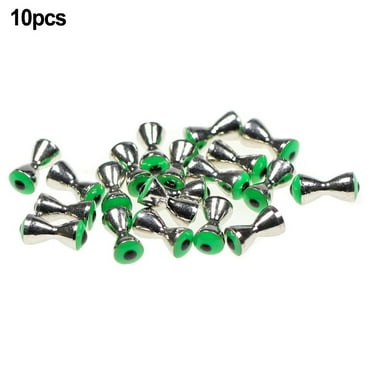 10 Pcs Fly Bait Eyes Fly Tying Materials Dumbbell Shape 3.2mm 4.0mm 4.8mm Fishing