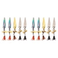 thumbnail image 1 of 10 Pcs Fly Fishing Lures Kit Fishing Fly, Fly Fishing Kit Handmade Lures Assortment Kit, Artificial Bait Hooks for Bass Trout Salmon Fishing, Suitable for Freshwater and Saltwater, Fishing, 1 of 9