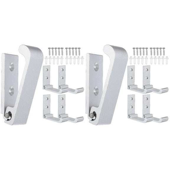 10 Pcs Folding Hook Heavy Duty Wall Hooks Adhesive Hanger Coat for Hanging Foldable