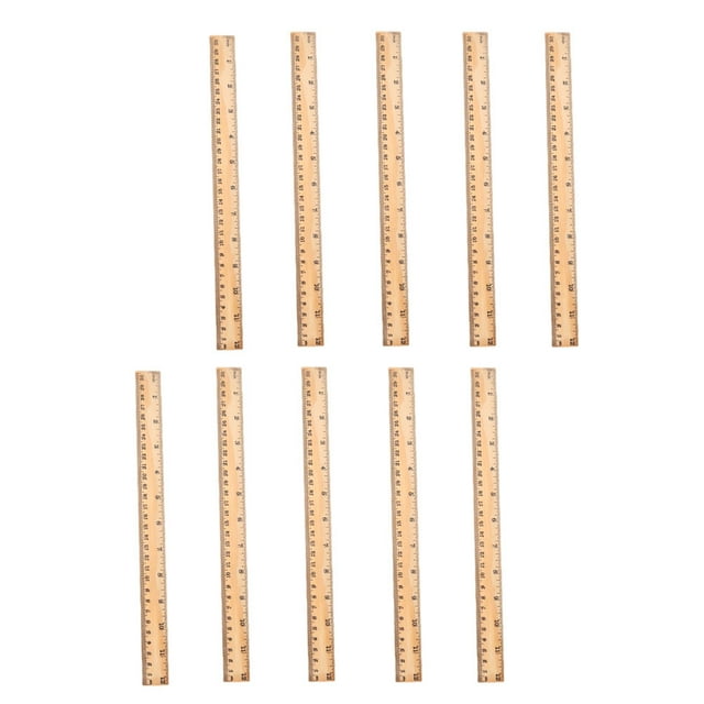 10 Pcs Folding Rule Angle Ruler Mechanic Tools Wood Draft Rulers