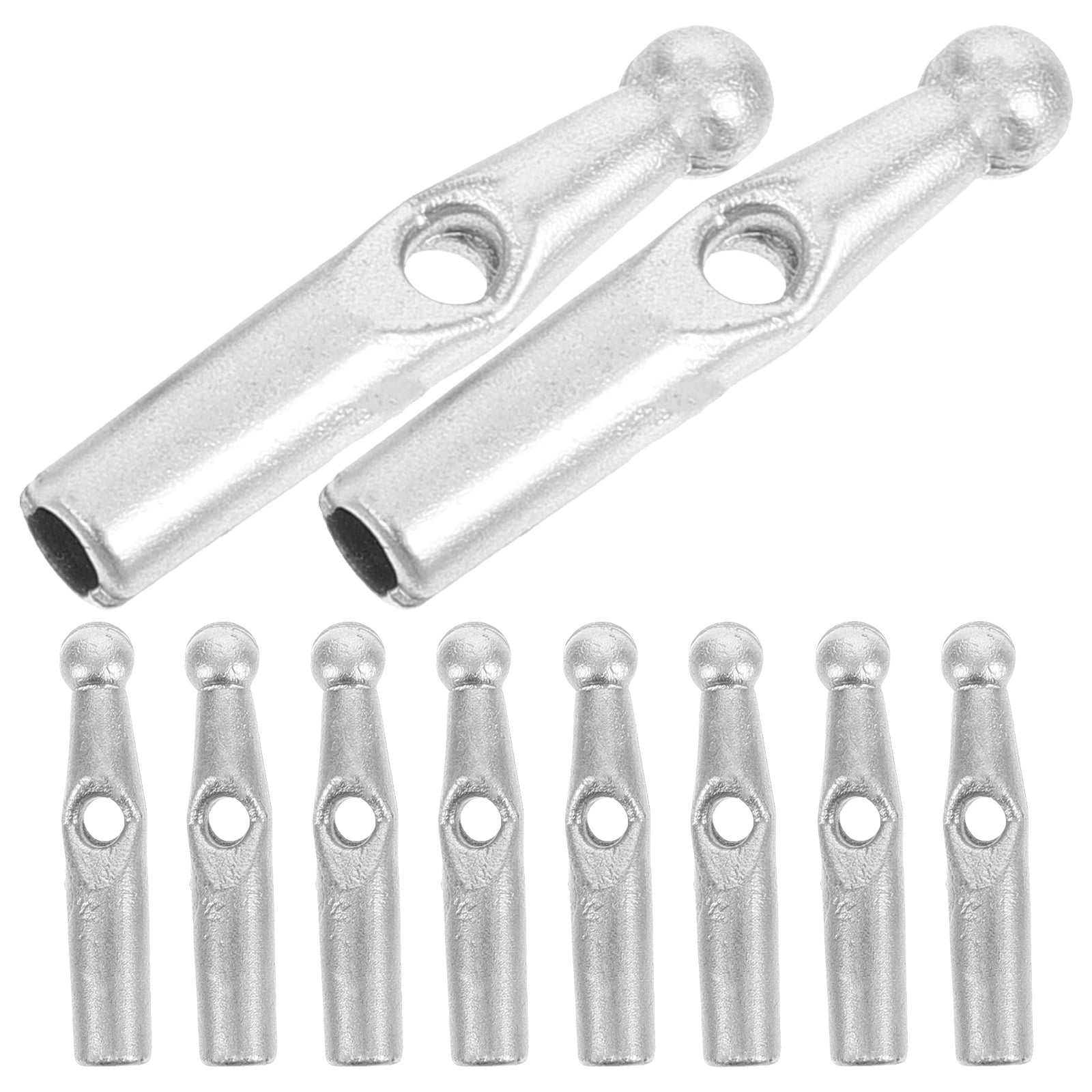 10 Pcs Folding Umbrella Raindrops Umbrella Bone Covers Plastic Umbrella