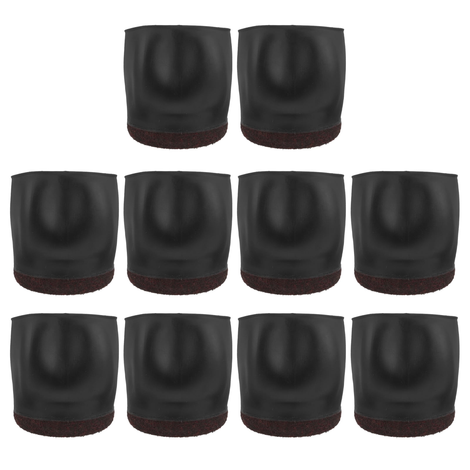 10 Pcs Foot Pad Hardwood Floor Protector Caster Cups for Chair Chair
