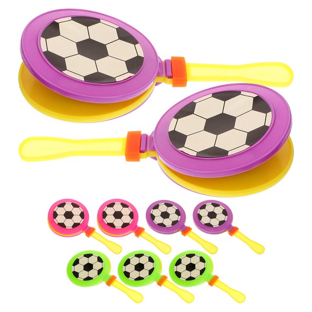 10 Pcs Football Clap Clappers Noise Makers Game Accessories Toy