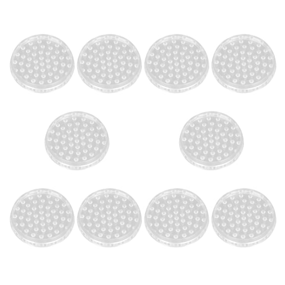 BESTYASH Wear Resistant Non Skid Furniture Pad Table Leg Protectors Transparent 10Pcs