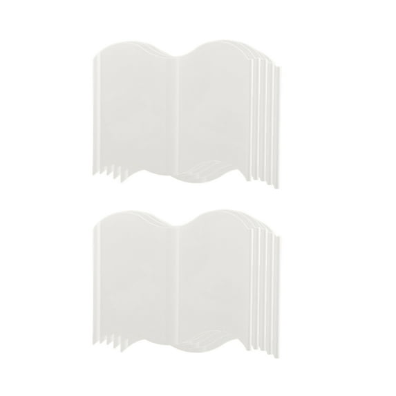 10 Pcs Garden Edging Border, Plastic No Dig Landscape Borders, Tall Interlock Decorative Gardens Fences Edging, Flexible Lawn Flower Bed Border, for DIY Patio Walkway Yard