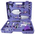 thumbnail image 1 of 10 Pcs Garden Tool Set, Hand Gardening Floral Print Tools Kit, Non-Slip Handle and Durable Storage Case, Gifts for Women Men, 1 of 7