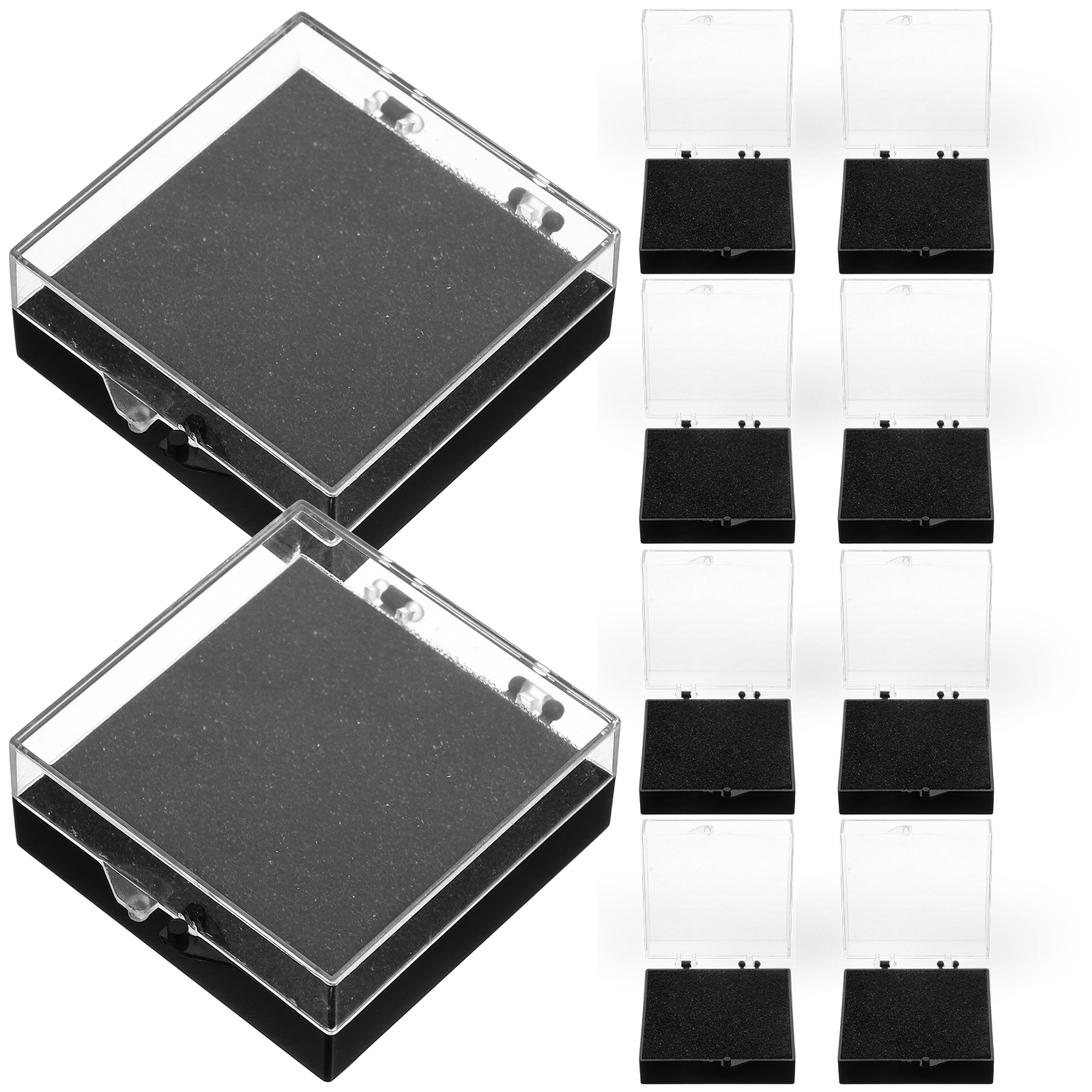 10 Pcs Gift Box Badge Organizer Lapel Pin Organizer Display Boxes Lapel Pin Case Medal Display
