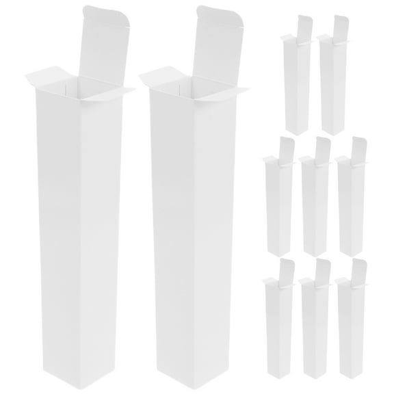 10 Pcs Gift Box Storage Boxes Shirt for Presents White