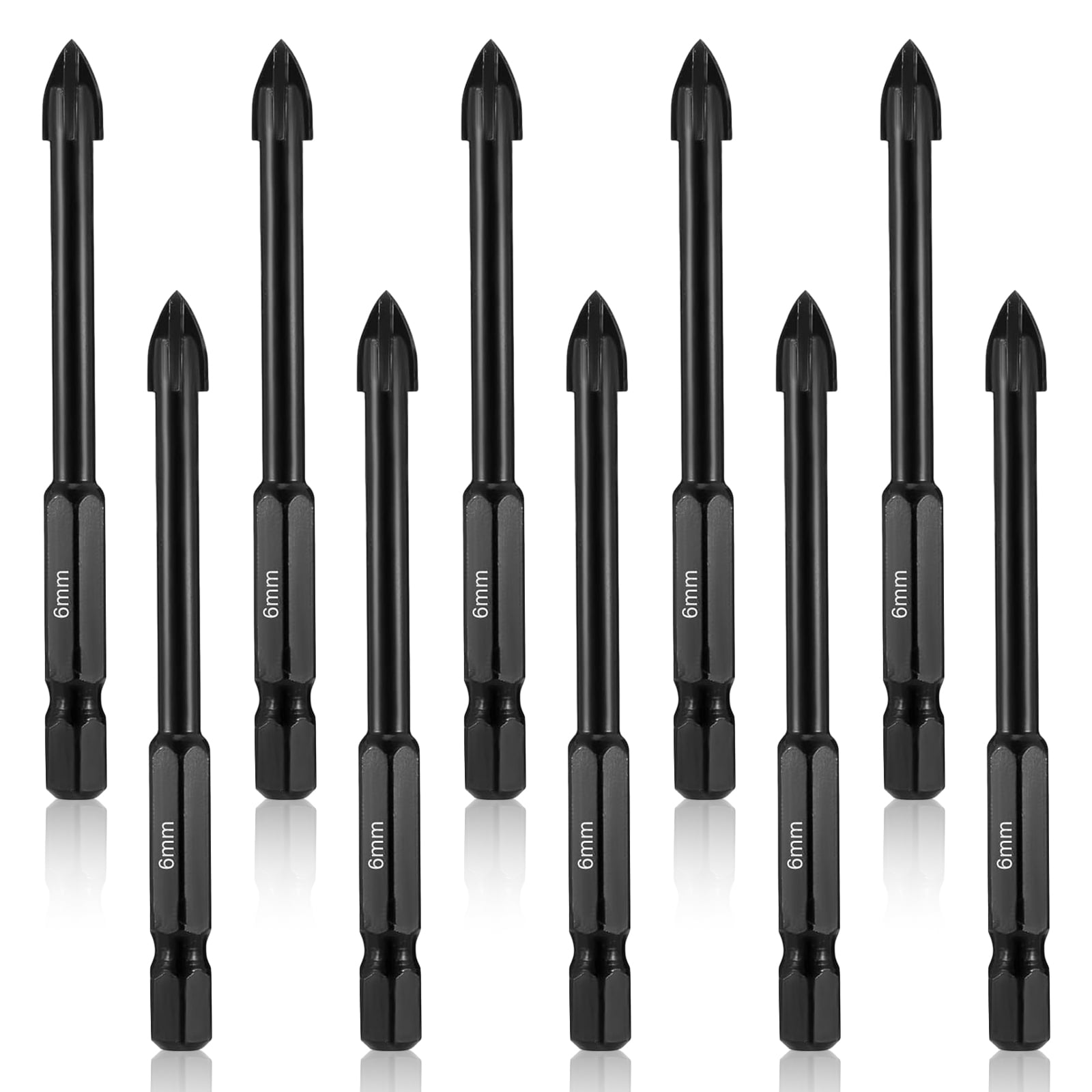 Diamond Drill Bit Concrete Carbide Drill Bits Hex Shank Masonry Cement Tile Drill Bit Set Brocas Para Concreto