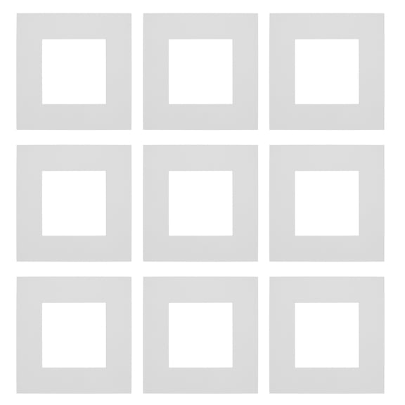 10pcs Photo Frame Backing Matting Pre Cut Picture Mats for Photos Artworks