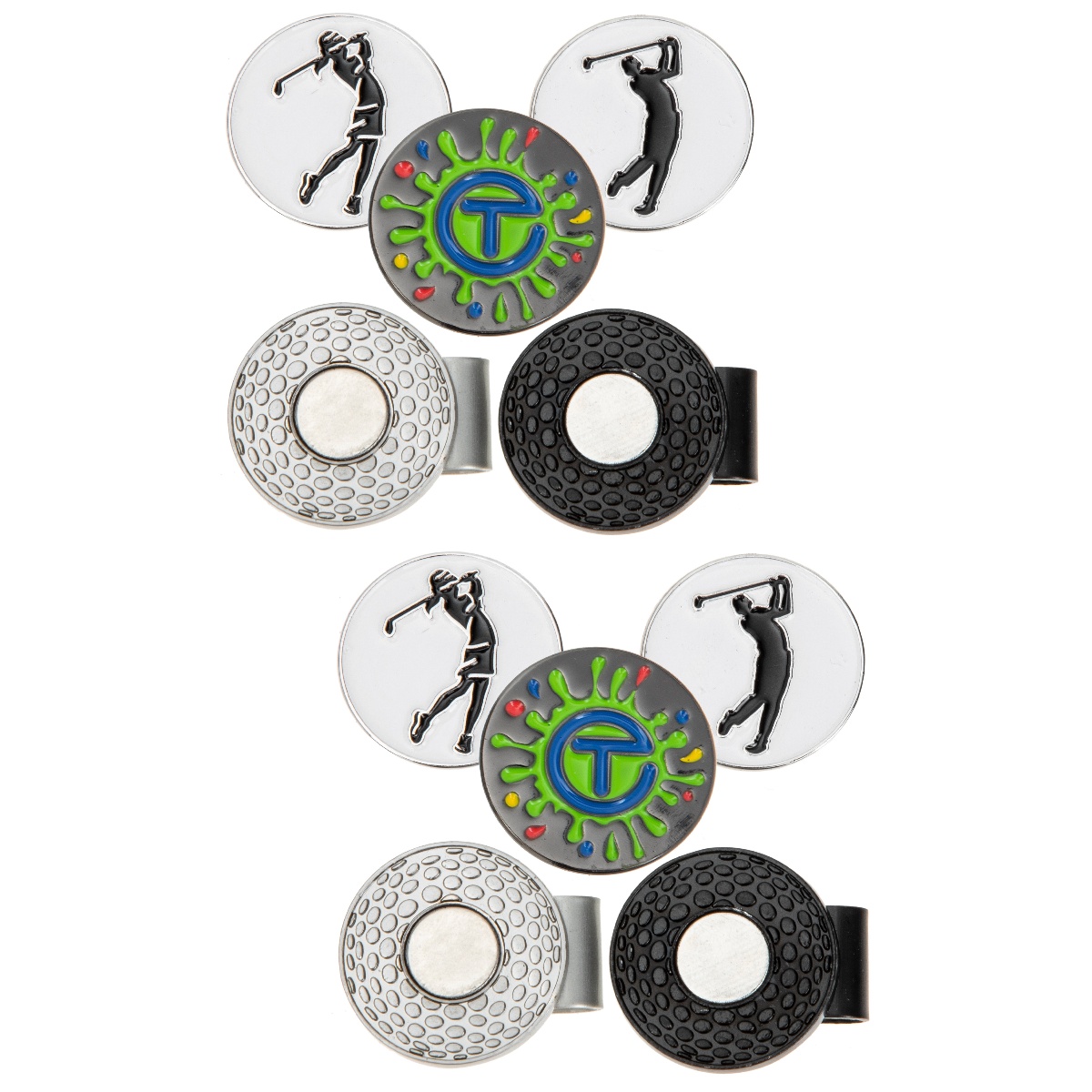 10 Pcs Golf Hat Clip Has Golfs Marker Hat Clips Marking Wear Resistant