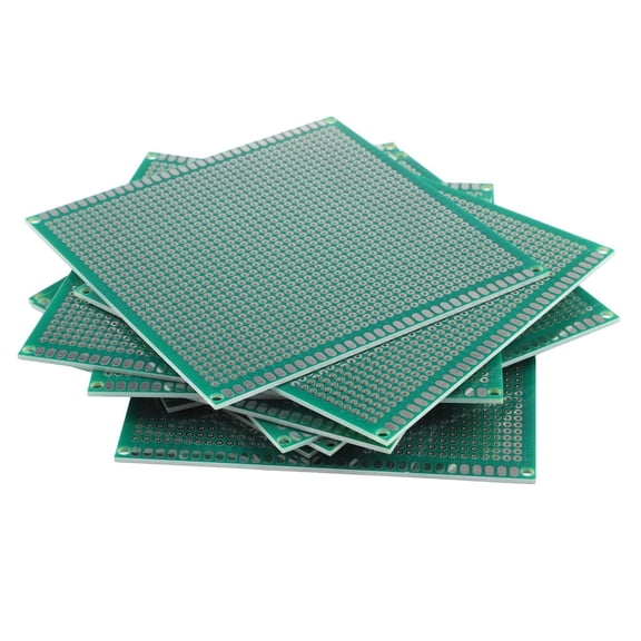 10 Pcs Green FR4 PCB Board 100X100mm Single Side Circuit For DIY Soldering Electronics Projects for RASPBERRY Pi Sensors For ICS Pre-Tinned Holes