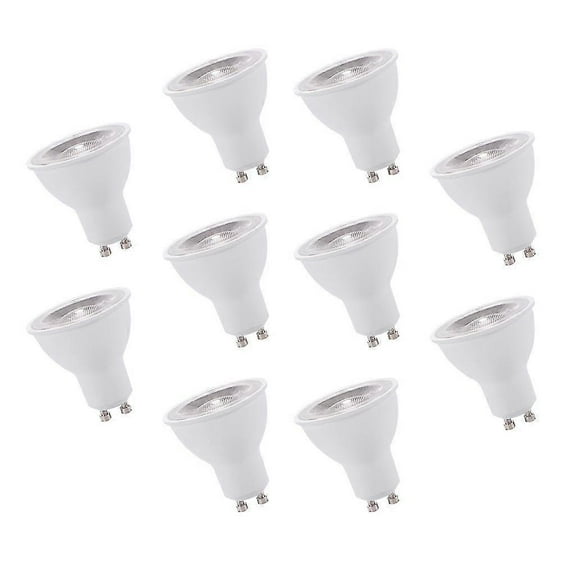 10 Pcs Gu10 7w Led Spot Light 500 Lumen 220v Spotlight Bulb Home