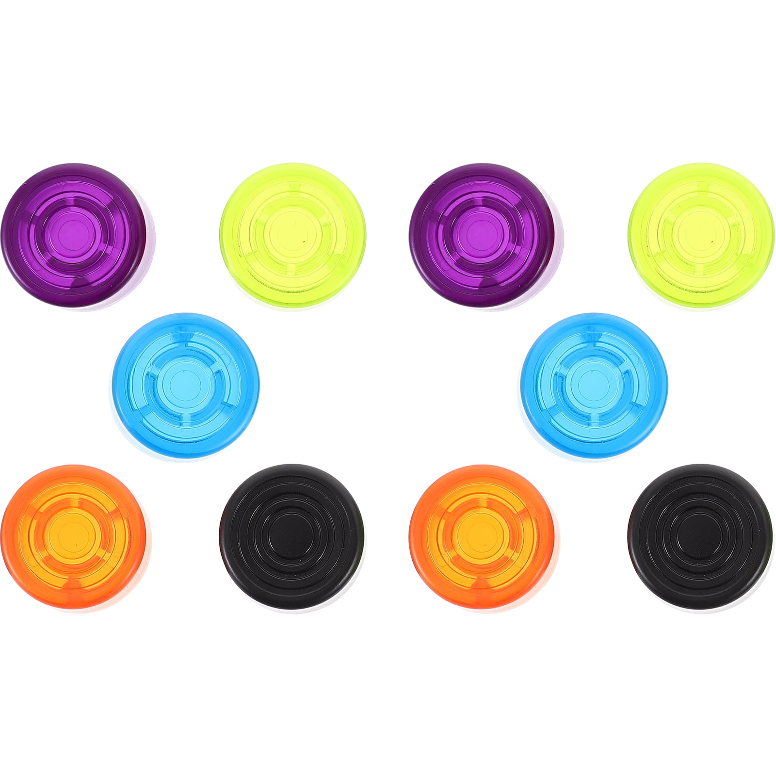 10 Pcs Guitars Guitar Effect Nail Caps Guitar Pedal Button Toppers