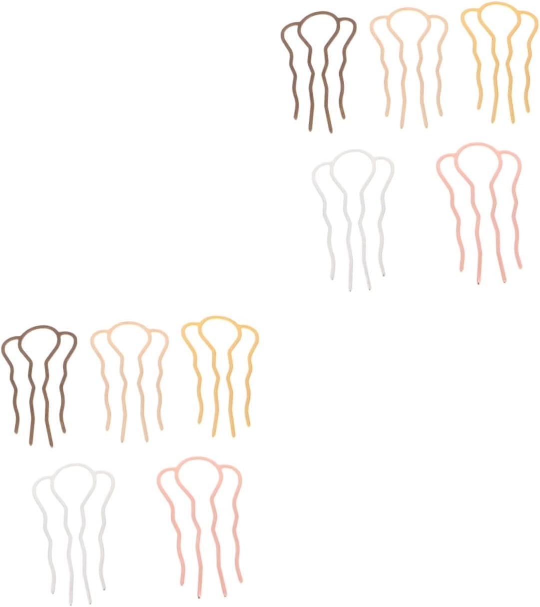 10 Pcs Hairpin Metallic Hair Clips Wedding Hair Clip Hair Clip for