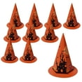 thumbnail image 1 of 10 Pcs Halloween Hat-Shaped Gift Bags, Paper Candy Boxes for Cookies, Treats & Party Favors – Halloween Party Decoration Packaging, 1 of 5